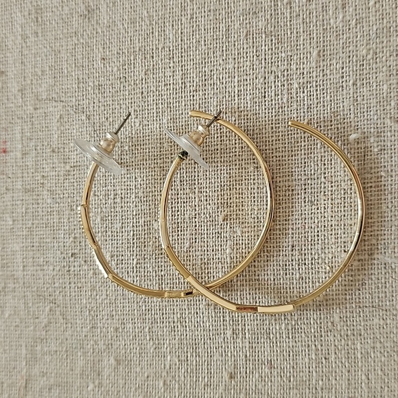Stella and Dot hoop earrings - Picture 3 of 4